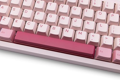 KEEBMONKEY WOBKEY Zen 65 65% Quick Release Wireless Mechanical Keyboard with RGB, CNC Aluminum Case, Hot-Swappable, VIA Support, BT/2.4G/USB-C Gaming Keyboard for Mac/Windows (Ultra Pink Gold) - Image 5