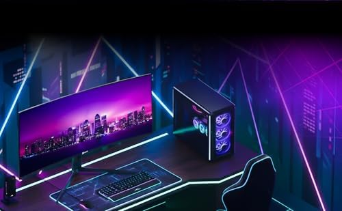 M² Vision 40" 5K2K Ultrawide Monitor, 5120x2160, 120Hz, USB-C 65W, IPS Black, MacBook Compatible, HDR600, Height Adjustable Stand - Image 2