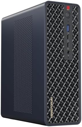 MINISFORUM MS-S1 Max Mini Workstation AMD Ryzen AI Max+ 395(16C/32T) 128GB LPDDR5 2TB SSD Mini PC, HDMI+2X USB4+2X USB4 V2 Video Output, 2x10G RJ45 Port, WiFi7, BT5.4, Radeon 8060S Graphics Computer by MINISFORUM