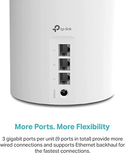TP-Link Deco X55 AX3000 WiFi 6 Mesh System, Deco X55(3-Pack) - Image 4