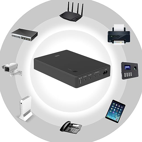 Mini UPS Battery Backup for Router, Modem, Security Camera - Image 2