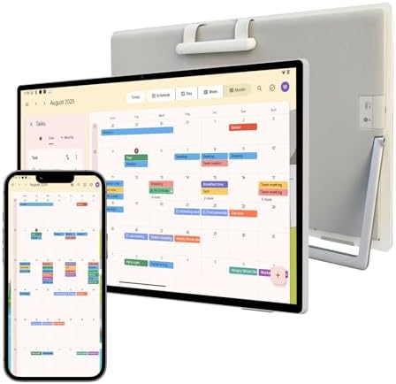 JAV 25" Portable Smart Digital Calendar with Camera, No Subscription by JAV