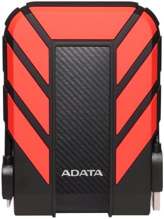 ADATA HD710 Pro External Hard Drive, Red, 1TB by ADATA