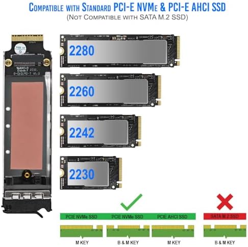 Kingwin Nvme M.2 SSD PCIe 3.0/4.0 Oculink Mobile Rack Enclosure Compatible with 3.5” Drive Bay for High-Speed Data Access Storage Expansion. - Image 6