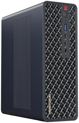 MINISFORUM MS-S1 Max Mini Workstation AMD Ryzen AI Max+ 395(16C/32T) 64GB LPDDR5 2TB SSD Mini PC, HDMI+2X USB4+2X USB4 V2 Video Output, 2x10G RJ45 Port, WiFi7, BT5.4, Radeon 8060S Graphics Computer by MINISFORUM