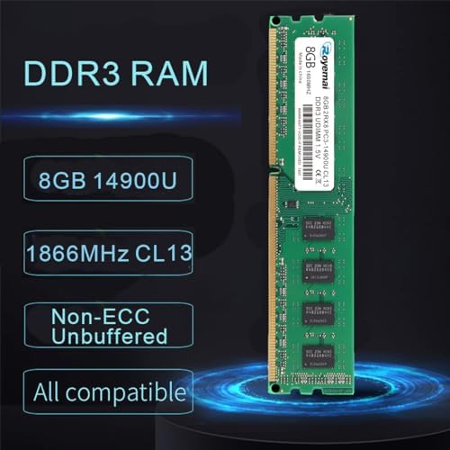 16GB PC3-14900U 2X8GB DDR3 14900 1866MHz PC3-14900 16G 2Rx8 240-pin Udimm CL13 1.5V Desktop RAM Memory Module - Image 2
