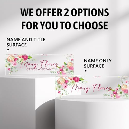 Personalized Desk Name Plate - Custom Gifts for Professionals & Employees - Image 4
