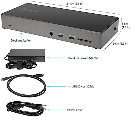 StarTech USB-C Triple 4K Dock with 100W PD, DP 1.4 DSC, 6-Port 10Gbps, GbE - Image 5