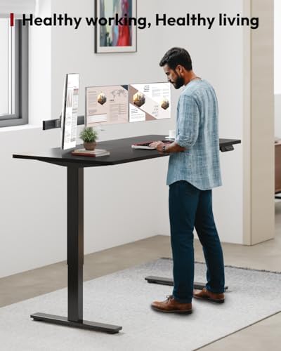 SANODESK Dual Motor 79''x 32'' Large Height Adjustable Standing Desk - Image 2