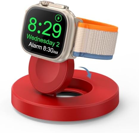 Upgraded for Apple Watch Charger, Foldable Travel Fast Charging Dock by ZAPOGO