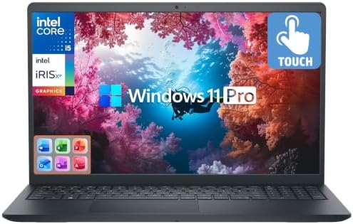 Dell Inspiron Business Laptop 2025-2026 Flagship, AI-Powered Computer, 15.6" FHD Touchscreen,10-Core Intel i5-1334U, 32GB RAM & 1TB Storage (512GB SSD +500GB Ext), Wi-Fi 6, Win 11 Pro, Lifetime Office by Dell