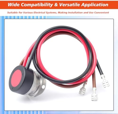 5709L 4751C 3-Wire Refrigerator Defrost Thermostat Replacement for Climate Control for Larkin for Chandler for Bohn Fan & Defrost Terminator Parts, 55°F-35°F Range 25V AC 120 240 - Image 7