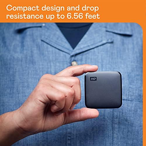 WD 1TB Elements SE - Portable SSD, USB 3.0, Compatible with PC, Mac - WDBAYN0010BBK-WESN - Image 6