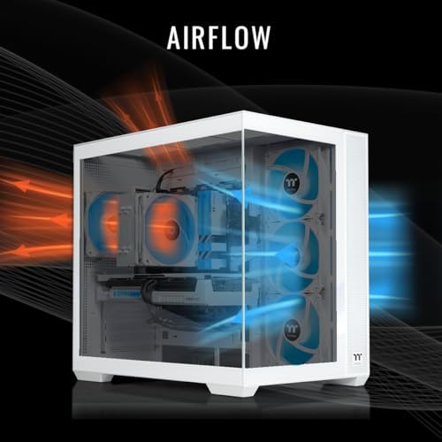 Thermaltake LCGS View i1258S-380 Gaming Desktop (Intel® Core™ i5-12600KF, ToughRam 16GB DDR4 3600Mhz RGB Memory, Intel® Arc™ B580, 1TB NVMe M.2, WiFi, Windows 11) V38S-B760-B58-LCS - Image 3
