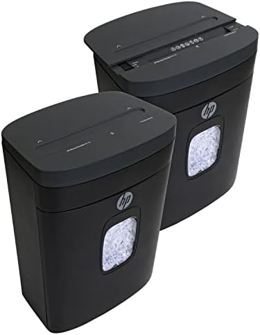 HP - Micro Cut Paper Shredder, 14-Sheet with Slide Top for Office - Image 2
