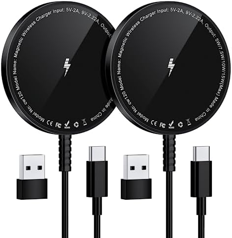 Charger 2 Pack: Magnetic Wireless Charge 17-12 & by WirelessCharger