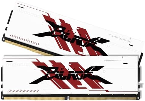PUSKILL 32GB DDR4 3200MHz RAM (2x16GB) UDIMM CL16 White by PUSKILL