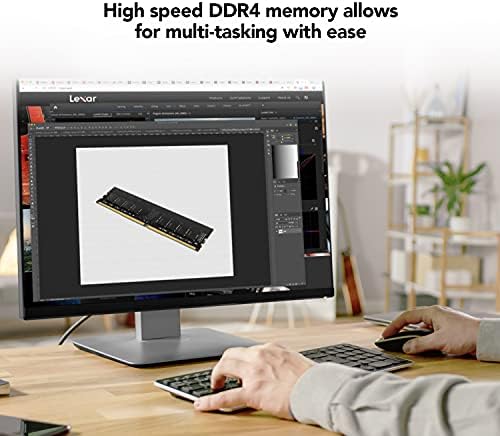Lexar UDIMM DDR4 RAM 8GB 3200 MHz, 288-Pin U-DIMM Desktop Memory, High Performance Computer Memory, RAM Module Upgrade (LD4AU008G-B3200GSST) - Image 6