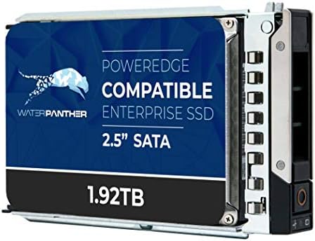 Water Panther 1.92TB SATA 6Gb/s 2.5" SSD for Dell PowerEdge Servers | Enterprise Drive in 14G Tray (Renewed) by Amazon+Renewed