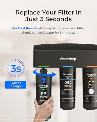 Waterdrop WD-10PP Water Filter Replacement for Waterdrop TSA & TSB & TSA-UF - Image 5