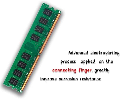4G DDR2 667MHhz 2x2G PC2 5300 Udimm Desktop Memory Ram, DDR2-667U PC2-5300 2GB 1.8V CL5 240-pin 2Rx8 Non-ECC Unbuffered Desktop Computer RAM Memory Modules - Image 4