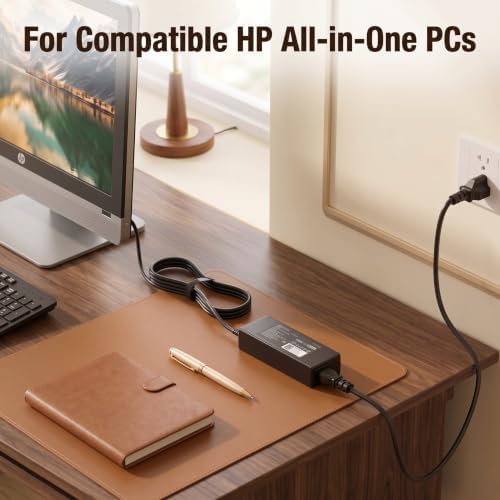 90W Power Supply for HP All-in-One PC 18 20 23", 19V 4.74A 7.4x5.0mm - Image 2