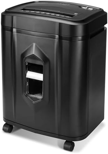 Aurora AU1645XA 16-Sheet Cross-Cut Paper and CD/Credit Card Shredder/5-Gallon Pullout Basket/ 30 Minutes Run Time by Aurora