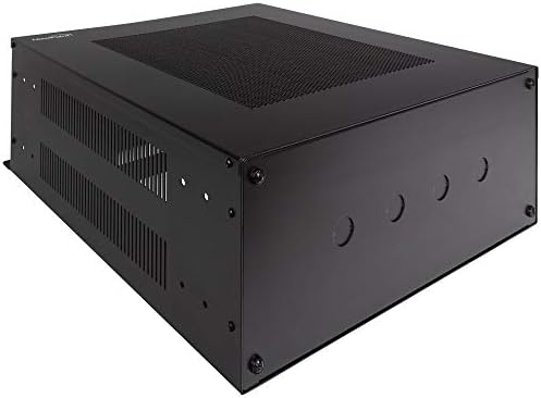 NavePoint 4U Server Rack, Vertical/Horizontal Wall Mountable Rack with Vented Enclosure for 19" IT Equipment, Cable Modems, Telecom, A/V - Image 4