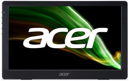 acer PM141Q biux 13.3" Full HD (1920 x 1080) IPS Portable Monitor Ultra Slim Portable Design 1 x USB 3.1 Type-C Port & 1 x Mini HDMI (USB Type-C and Mini HDMI Cable Included),Black by Unknown