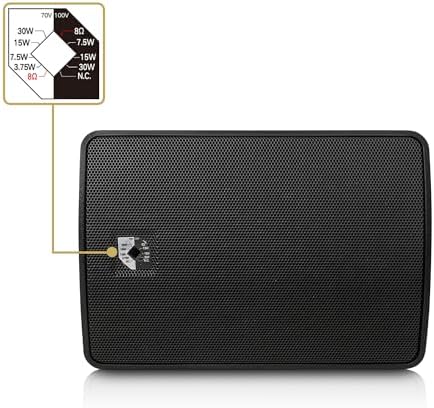 Sound Town Commercial Restaurant Bluetooth Amplifier + Surface-Mount Speaker Set, with One 6-Zone 70V/100V Amplifier with Bluetooth, 6 x 4.5-Inch Surface-Mount Speakers, Black (PAC180X6TV4B)… - Image 5