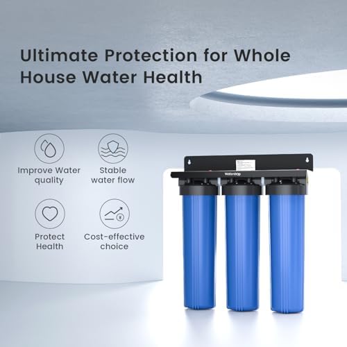 Waterdrop WHF3T-PG 3-Stage Whole House Water Filter System, 5 Micron - Image 2