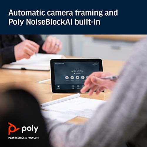 Poly - Studio X30 (Polycom) with TC8 Touch Controller - 4K Video & Audio Bar - Conferencing System for Small Meeting Rooms - Works with Teams, Zoom & More - Image 7