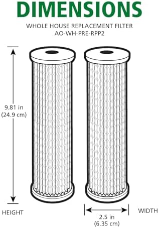 A. O. Smith 2.5"x10" 40-Micron Universal Sediment Filter | AO-WH-PRE-RPP2 - Image 6