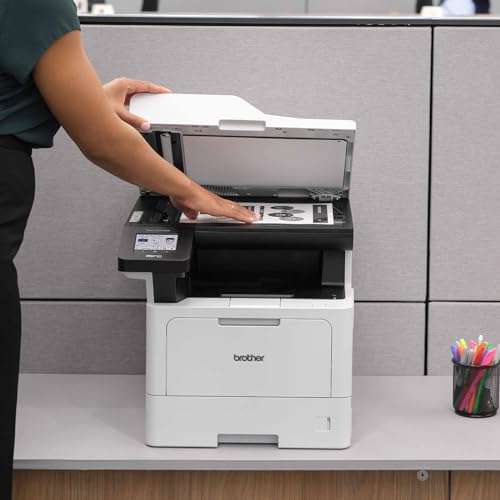 Brother MFC-L5710DW Business Monochrome Laser All-in-One Printer with Wireless Networking and Duplex Print, Scan, and Copy, Works with Alexa - Image 6