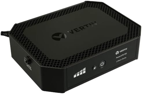 Vertiv Liebert PowerUPS 100 PUL-350LVT Lithium-Ion UPS Battery Backup 350VA by Vertiv