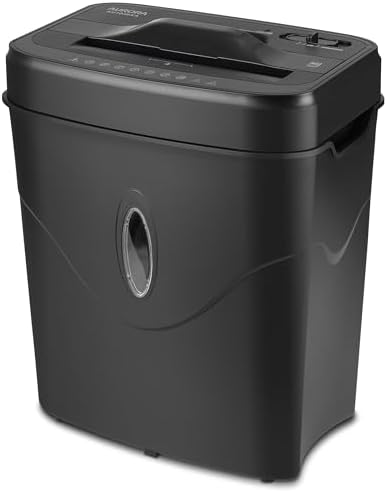 Aurora AU1030XA 10-Sheet Crosscut Paper/Credit Card Shredder with 4.4-Gallon Wastebasket by Aurora