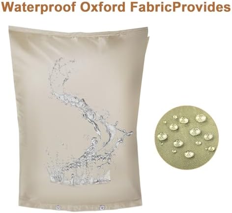 Backflow Preventer Insulation Cover,Pipe Insulation,Outdoor Pipe Covers For Winter Freeze Protection,Outdoor Faucet Covers For Winter Freeze Protection,Insulated Pipe Covers For Outside (16w*26h) - Image 5