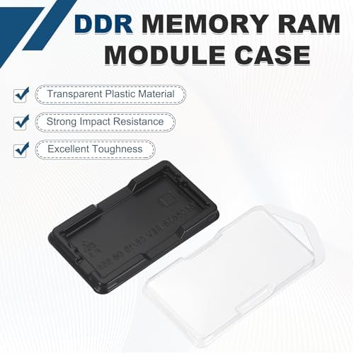 6Pcs Notebook DRR4/DDR5 Memory RAM Module Case Plastic Clamshell - Image 3