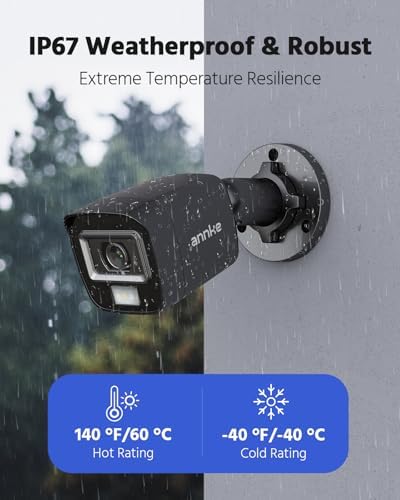 ANNKE 3K Lite Wired Security Camera System Outdoor, 8X 2MP Cameras, 1TB HDD - Image 6