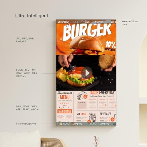50" Digital Signage Display 1000-Nit 4K UHD Commercial Screen - Image 5