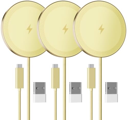 15W Wireless Charger for Apple MagSafe Charger, Magnetic Fast Charging Pad by SMILESTATION