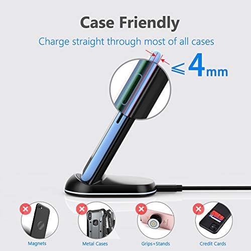 Yootech Wireless Charger,10W Max Wireless Charging Stand (No AC Adapter) - Image 4
