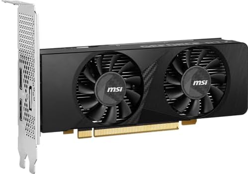 MSI GeForce RTX 3050 LP 6G OC Gaming Graphics Card - 6GB GDDR6, 1492 MHz, PCI Express Gen 4, 96-bit, 1x DP (v1.4a), 2X HDMI 2.1 (Supports 4K) - Image 4