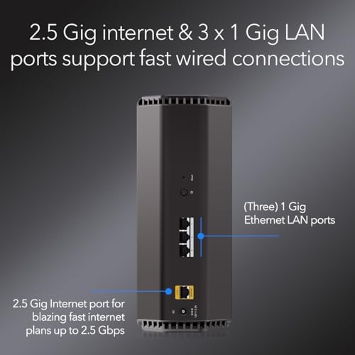 NETGEAR Nighthawk WiFi 7 Router RS150, Up to 2,250 sq ft, 5 Gbps - Image 6
