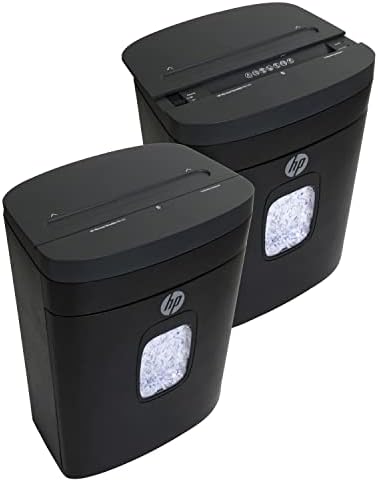HP - Micro Cut Paper Shredder, 12-Sheet with Slide Top for Office - Image 2