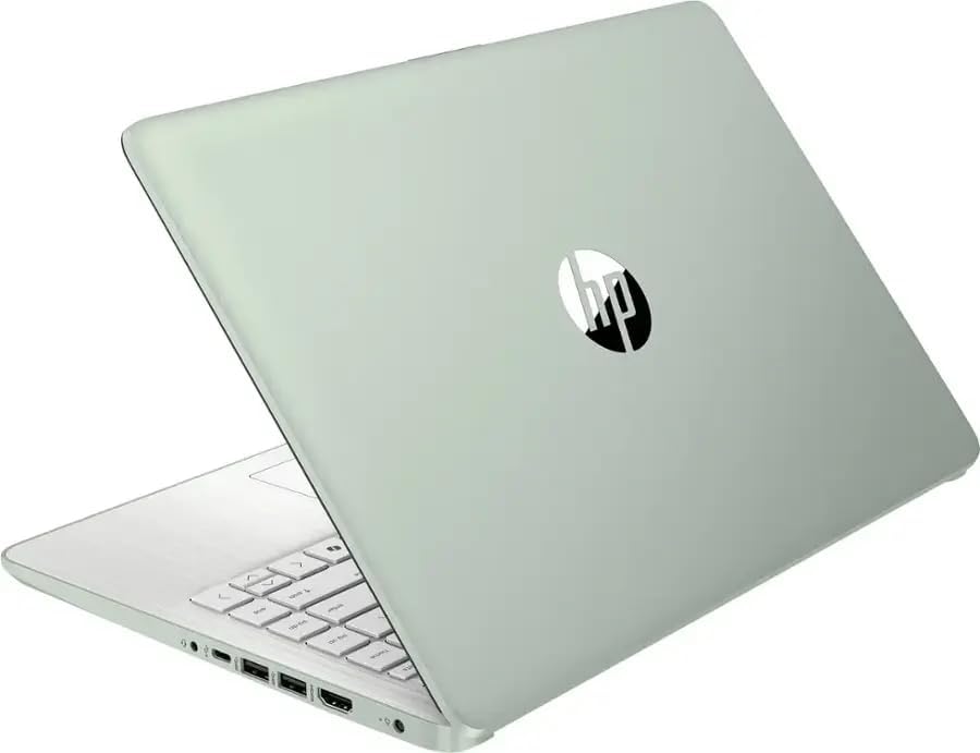 HP 14" Business Laptop Computer with 1-Year Office 365, Intel Quad-Core N150 Processor, 4GB RAM 384GB Storage (128GB UFS+256GB SD Card), Windows 11 Home, PLUSERA Earphones, Willow Green - Image 6