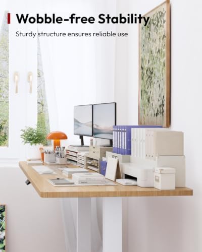 SANODESK 40''x24'' Height Adjustable Electric Standing Desk for Home Office - Image 7