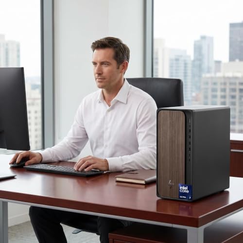 HP OmniDesk Business Desktop, Intel Ultra 7-265(20 Core, 20Threads Beats i9-12900K), 32GB DDR5 RAM, 1TB PCIe SSD, Dual Monitor Support, AI-Ready Performance, Ethernet, Wireless KB & Mouse.Windows 11 - Image 7