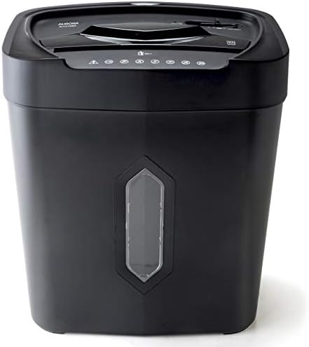 Aurora AU1010MA High-Security 10-Sheet Micro-Cut Paper, Credit Card Shredder, Large 5.2-Gals Basket with Easy Lifting Handle - Image 6