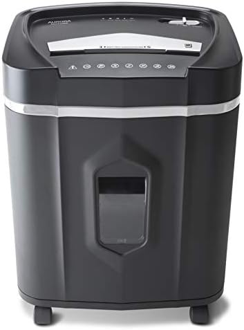 Aurora AU1210MA Professional Grade High Security 12-Sheet Micro-Cut Paper/CD and Credit Card/ 60 Minutes Continuous Run Time Shredder - Image 6
